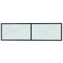 Mueble de TV vidrio templado color mármol blanco 140x40x40,5 cm de , Muebles TV - Ref: Foro24-331716, Precio: 105,29 €, Descu...