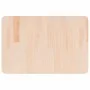 Massive unbehandelte Holzbad-Arbeitsplatte 60x40x2,5 cm von , Arbeitsplatten - Ref: Foro24-342940, Preis: 39,77 €, Rabatt: %