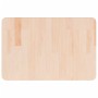 Solid untreated wood bathroom countertop 60x40x2.5 cm by , Countertops - Ref: Foro24-342940, Price: 43,90 €, Discount: %