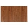 Massive, dunkelbraun behandelte Holzwaschtischplatte 100x60x2,5 cm von , Arbeitsplatten - Ref: Foro24-343055, Preis: 104,44 €...