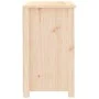 Solid pine wood bedside table 50x35x61.5 cm by , Nightstands - Ref: Foro24-813679, Price: 59,12 €, Discount: %