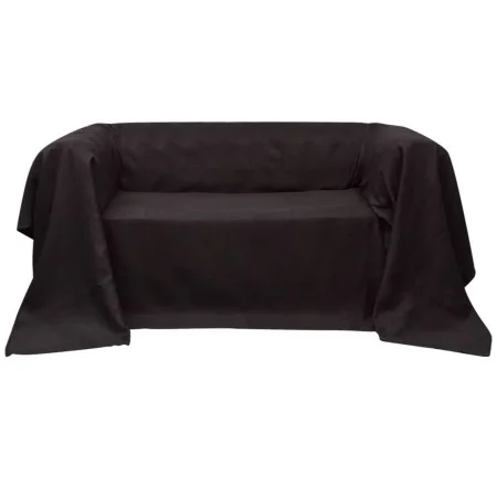 Braune Mikro-Wildleder-Sofabezug 210x280 cm von , Abdeckungen - Ref: Foro24-130893, Preis: 13,50 €, Rabatt: %