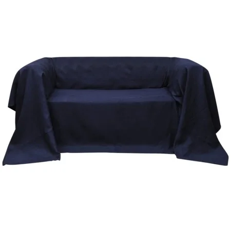 Marineblaue Hussen für ein Mikro-Wildleder-Sofa, 270 x 350 cm. von , Abdeckungen - Ref: Foro24-130900, Preis: 24,30 €, Rabatt: %