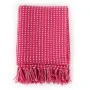 Manta a cuadros de algodón rosa 160x210 cm by , Blankets - Ref: Foro24-245334, Price: 23,76 €, Discount: %