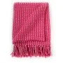 Manta a cuadros de algodón rosa 160x210 cm by , Blankets - Ref: Foro24-245334, Price: 23,76 €, Discount: %