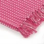 Manta a cuadros de algodón rosa 160x210 cm by , Blankets - Ref: Foro24-245334, Price: 23,76 €, Discount: %