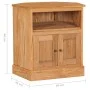 Massiver Teakholz-Sideboard 60x45x60 cm von , Sideboards - Ref: Foro24-288898, Preis: 171,89 €, Rabatt: %