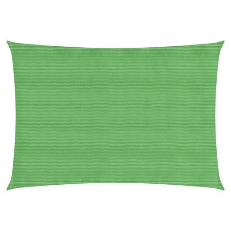 Toldo de vela HDPE verde claro 160 g/m² 5x7 m by , Umbrellas - Ref: Foro24-311302, Price: 69,49 €, Discount: %