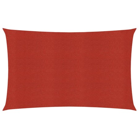 Toldo de vela rojo HDPE 160 g/m² 3x5 m by , Umbrellas - Ref: Foro24-311624, Price: 36,57 €, Discount: %