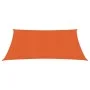 Toldo de vela naranja HDPE 160 g/m² 2x2,5 m de , Sombrillas - Ref: Foro24-311666, Precio: 21,85 €, Descuento: %