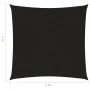 Toldo de vela HDPE negro 160 g/m² 4x4 m by , Umbrellas - Ref: Foro24-311716, Price: 37,67 €, Discount: %