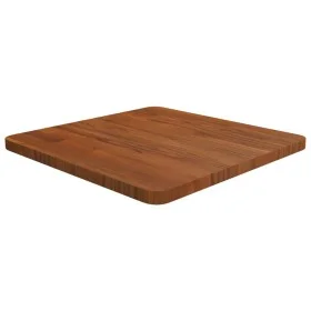 Tablero de mesa cuadrada madera roble marrón oscuro 50x50x2,5cm by , Table tops - Ref: Foro24-343043, Price: 53,30 €, Discoun...