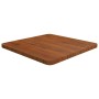 Tablero de mesa cuadrada madera roble marrón oscuro 50x50x2,5cm by , Table tops - Ref: Foro24-343043, Price: 53,29 €, Discoun...