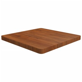 Quadratischer Esstisch aus dunkelbraunem Eichenholz 60x60x4 cm. von , Tischplatten - Ref: Foro24-343076, Preis: 96,70 €, Raba...
