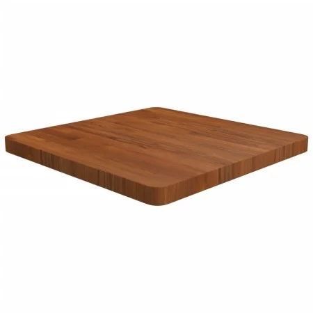 Tablero de mesa cuadrada madera roble marrón oscuro 60x60x4 cm by , Table tops - Ref: Foro24-343076, Price: 97,14 €, Discount: %