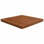 Tablero de mesa cuadrada madera roble marrón oscuro 60x60x4 cm by , Table tops - Ref: Foro24-343076, Price: 96,70 €, Discount: %