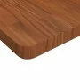Quadratischer Esstisch aus dunkelbraunem Eichenholz 60x60x4 cm. von , Tischplatten - Ref: Foro24-343076, Preis: 97,14 €, Raba...