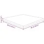 Tablero de mesa cuadrada madera roble marrón oscuro 60x60x4 cm by , Table tops - Ref: Foro24-343076, Price: 97,14 €, Discount: %