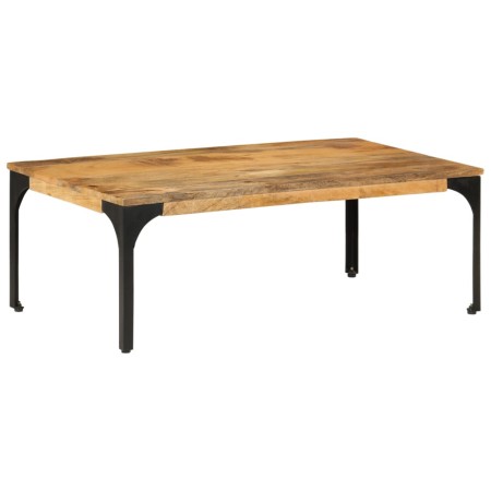 Mesa de centro de madera maciza mango 100x55x35 cm by , Coffee table - Ref: Foro24-352018, Price: 81,20 €, Discount: %