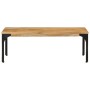 Mesa de centro de madera maciza mango 100x55x35 cm by , Coffee table - Ref: Foro24-352018, Price: 81,20 €, Discount: %