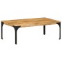 Mesa de centro de madera maciza mango 100x55x35 cm by , Coffee table - Ref: Foro24-352018, Price: 81,20 €, Discount: %
