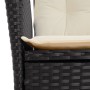 Set de muebles jardín 5 pzas con cojines ratán sintético negro de , Conjuntos de jardín - Ref: Foro24-3213059, Precio: 528,92...