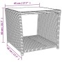 Juego de comedor jardín 2 pzas con cojines ratán sintético gris by , Garden sets - Ref: Foro24-3277609, Price: 218,68 €, Disc...