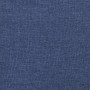 Box spring bed with mattress and LED lights blue fabric 120x190 cm by , Beds and slatted bases - Ref: Foro24-3270231, Price: ...