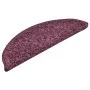 Treppenstufenmatte 15 Stück dunkelviolett 56x17x3 cm von vidaXL, Treppenmatten - Ref: Foro24-322384, Preis: 69,87 €, Rabatt: %