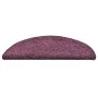 Treppenstufenmatte 15 Stück dunkelviolett 56x17x3 cm von vidaXL, Treppenmatten - Ref: Foro24-322384, Preis: 69,87 €, Rabatt: %
