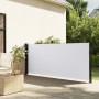 Toldo lateral retráctil blanco 120x500 cm by , Umbrellas - Ref: Foro24-4004406, Price: 97,31 €, Discount: %