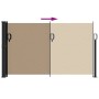 Seitlicher ausziehbarer Markisenstoff in Taupe-Grau 120x600 cm. von , Sonnenschirme - Ref: Foro24-4004499, Preis: 105,42 €, R...