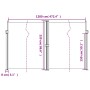 Seitlicher ausziehbarer weißer Markisenstoff 220x1200 cm. von , Sonnenschirme - Ref: Foro24-4004871, Preis: 190,87 €, Rabatt: %