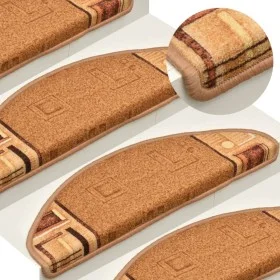Selbstklebende Stufenmatte 15 Stück beige 65x21x4 cm von vidaXL, Treppenmatten - Ref: Foro24-322411, Preis: 116,46 €, Rabatt: %