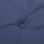Kissen für Palettenmöbel, 6 Stück, marineblaue Stoffbezüge, 40x40x3 cm. von , Kissen für Stühle und Sofas - Ref: Foro24-37836...