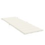 Kissen für Liegestuhl, cremefarbener Melange-Stoff, 186x58x3 cm. von , Kissen für Stühle und Sofas - Ref: Foro24-4002478, Pre...