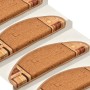 Selbstklebende Stufenmatte 15 Stück beige 65x21x4 cm von vidaXL, Treppenmatten - Ref: Foro24-322411, Preis: 120,04 €, Rabatt: %