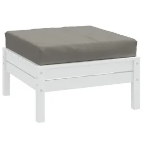 Cojín para sofá de palets tela gris oscuro melange 60x60x10 cm by , Cushions for chairs and sofas - Ref: Foro24-4002664, Pric...
