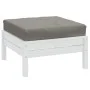 Kissen für Palettensofa, dunkelgraues Melange-Gewebe, 60x60x10 cm. von , Kissen für Stühle und Sofas - Ref: Foro24-4002664, P...