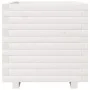 Massive Blumenkasten aus weißem Kiefernholz 50x50x49,5 cm von , Töpfe und Pflanzgefäße - Ref: Foro24-3282515, Preis: 133,17 €...
