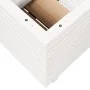 Massive Blumenkasten aus weißem Kiefernholz 50x50x49,5 cm von , Töpfe und Pflanzgefäße - Ref: Foro24-3282515, Preis: 133,17 €...
