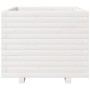 Jardinera madera maciza de pino blanco 60x60x49,5 cm by , Pots and planters - Ref: Foro24-3282520, Price: 159,37 €, Discount: %