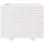 Jardinera madera maciza de pino blanco 60x60x49,5 cm by , Pots and planters - Ref: Foro24-3282520, Price: 157,14 €, Discount: %