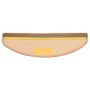 Alfombrilla autoadhesiva de escalera 15 uds beige 65x21x4 cm de vidaXL, Alfombrillas para escalones - Ref: Foro24-322411, Pre...