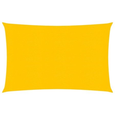 Toldo de vela rectangular HDPE amarillo 160 g/m² 5x6 m by , Umbrellas - Ref: Foro24-311576, Price: 58,07 €, Discount: %