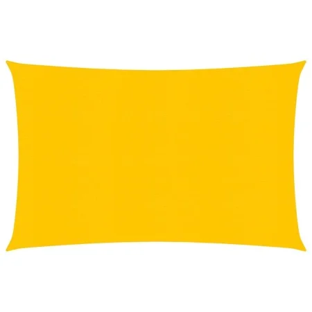 Toldo de vela rectangular HDPE amarillo 160 g/m² 5x6 m by , Umbrellas - Ref: Foro24-311576, Price: 56,97 €, Discount: %