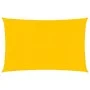 Toldo de vela rectangular HDPE amarillo 160 g/m² 5x6 m by , Umbrellas - Ref: Foro24-311576, Price: 56,97 €, Discount: %