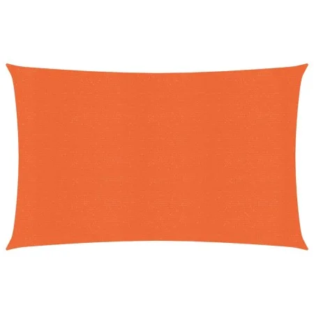 Rectangular HDPE orange shade sail 160 g/m² 5x7 m by , Umbrellas - Ref: Foro24-311687, Price: 69,08 €, Discount: %