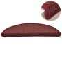 Treppenstufenteppiche 15 Stück rot 56x17x3 cm von vidaXL, Treppenmatten - Ref: Foro24-322372, Preis: 55,08 €, Rabatt: %