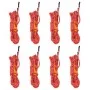 Cuerda de vientos con tensores reflectantes 8 piezas 4 m 4 mm de , Accesorios para tiendas de campaña - Ref: Foro24-4008134, ...